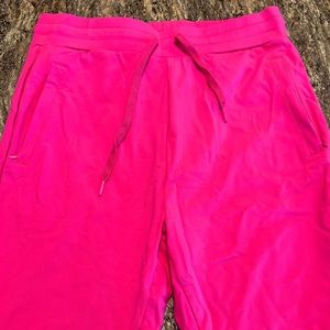 Buff bunny Pink Joggers with Zipper Pockets